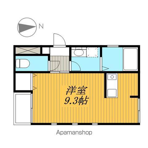 ブライトヒルズ幕張(1K/2階)の間取り写真