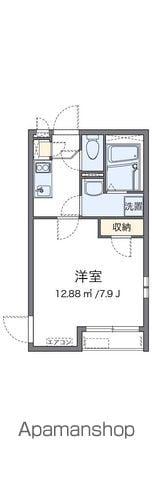 クレイノアステール(1K/2階)の間取り写真