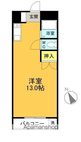 PICASSO(ワンルーム/5階)の間取り写真