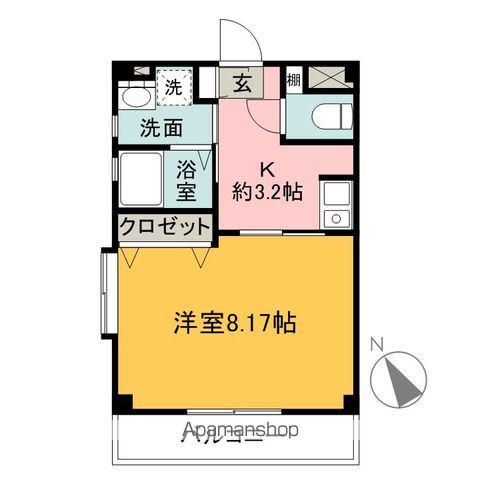 イーストハイム 3階階 間取り