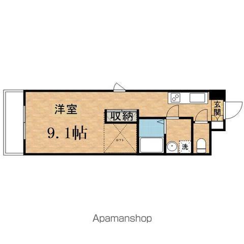 リコ・コリーナ(ワンルーム/4階)の間取り写真