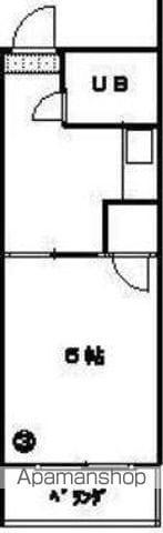 コート松福Ⅰ(1K/2階)の間取り写真