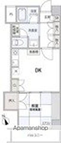 コンフォート文京小石川(1DK/2階)の間取り写真