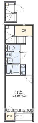 レオネクスト新宮(1K/2階)の間取り写真