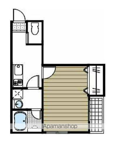 アラウィーゴ(1K/3階)の間取り写真