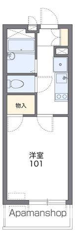 レオパレスマイン金山(1K/3階)の間取り写真
