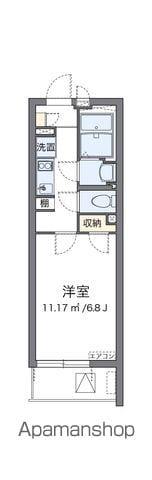 クレイノニューメイプル(1K/3階)の間取り写真