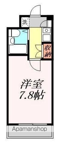 ポプラ豊橋マンション(1K/3階)の間取り写真