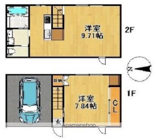 ＲＥＧＡＬＯ合川(1LDK)の間取り写真