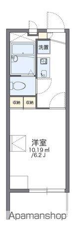 レオパレス浅香山(1K/2階)の間取り写真