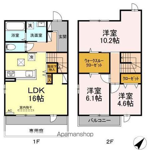 ＡＶＥＮＩＲ笹貫ＩＩ(3LDK)の間取り写真