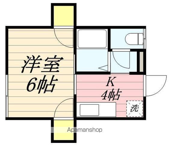 パークヒルズ三鷹 2階階 間取り