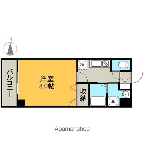 SH丸の内(1K/7階)の間取り写真