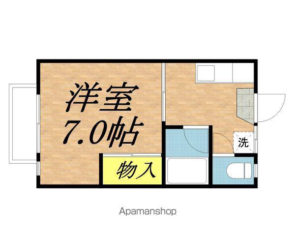 セントラルコーポ T(1K/2階)の間取り写真