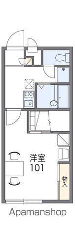 レオパレスMOTHERDUCK(1K/2階)の間取り写真