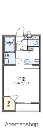 レオパレスプロスペラー新(1K/1階)の間取り写真
