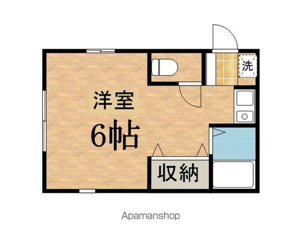 プティメゾン(ワンルーム/1階)の間取り写真