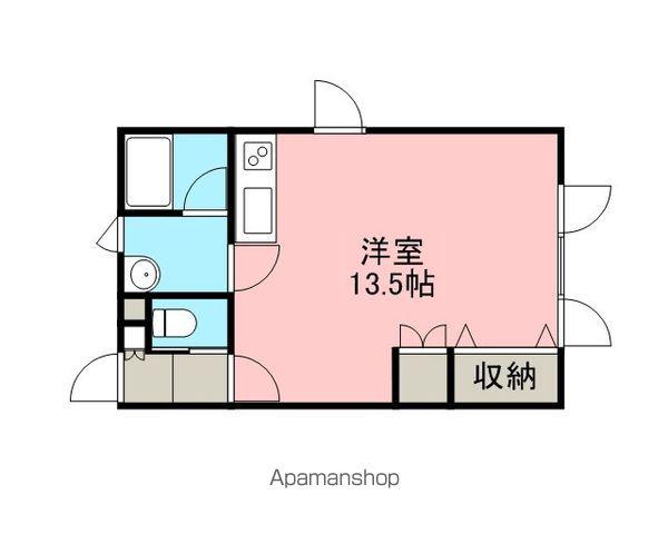 PLAZAマンション(ワンルーム/2階)の間取り写真