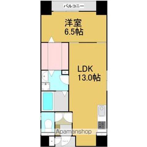 パークレジデンス丸の内駅前(1LDK/5階)の間取り写真