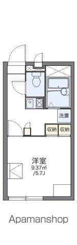 レオパレスVITAE(1K/2階)の間取り写真