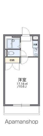 レオパレスフロイデンルーフ(1K/1階)の間取り写真