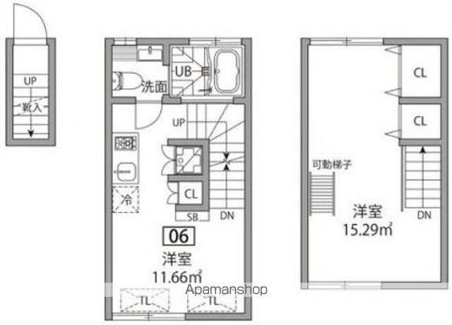 グランエッグス久我山(1LDK/2階)の間取り写真