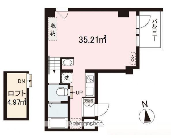 コリドールバリ(ワンルーム/1階)の間取り写真