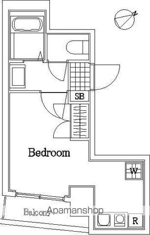 ステージファースト千石(ワンルーム/2階)の間取り写真