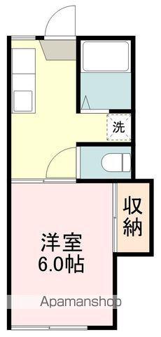 メゾン庄子(1K/1階)の間取り写真
