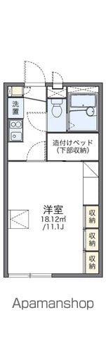 レオパレスレオ21(1K/2階)の間取り写真