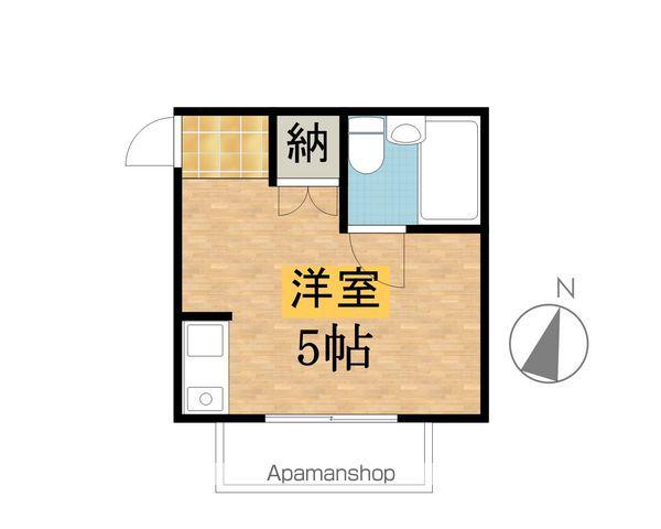 エクセル子安(ワンルーム/1階)の間取り写真