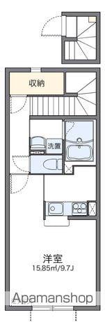 レオネクスト五十嵐さくらんぼ館(1K/2階)の間取り写真
