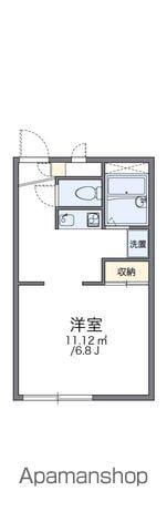 レオパレスM&Y(1K/1階)の間取り写真