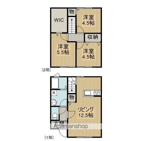 ＬＡＸＩＭＯ(3LDK)の間取り写真
