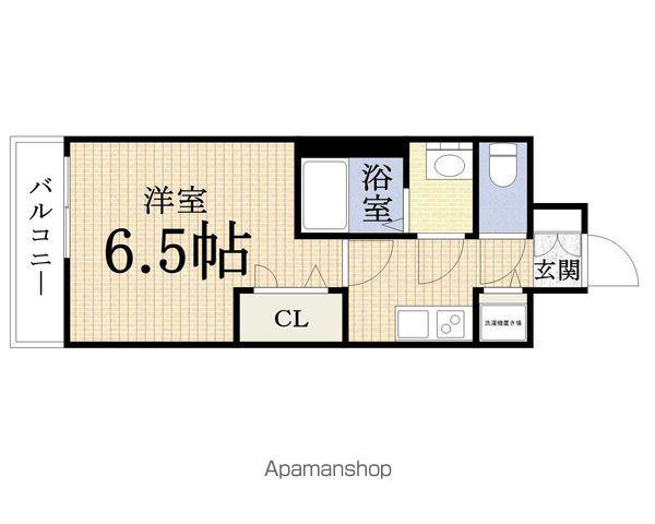 SWANS CITY大阪城北詰(1K/7階)の間取り写真