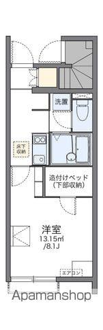 レオネクストKTY 白浜Ⅱ(1K/1階)の間取り写真