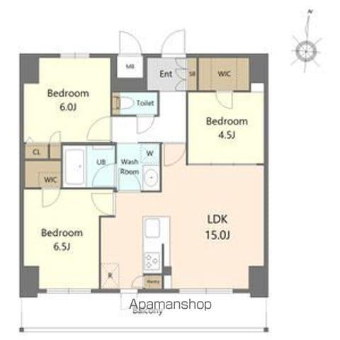 S-RESIDENCE高岳ARDENT(3LDK/2階)の間取り写真