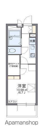 レオパレス森ノ宮中央(1K/4階)の間取り写真
