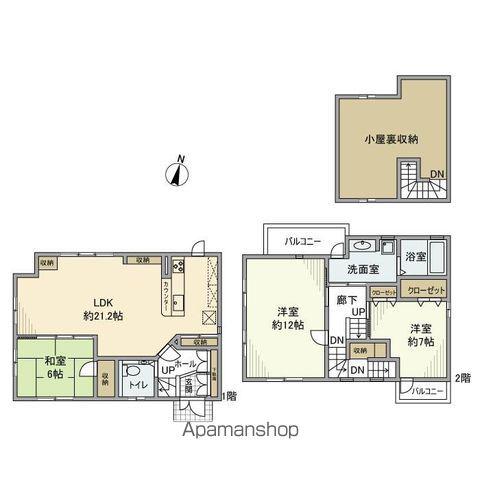 北総鉄道 西白井駅 徒歩12分 2階建 築19年(3LDK)の間取り写真