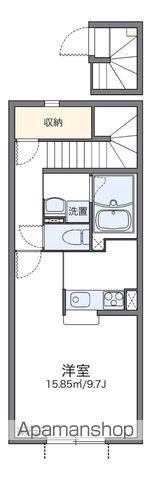 レオネクストパールソレイユ(1K/2階)の間取り写真