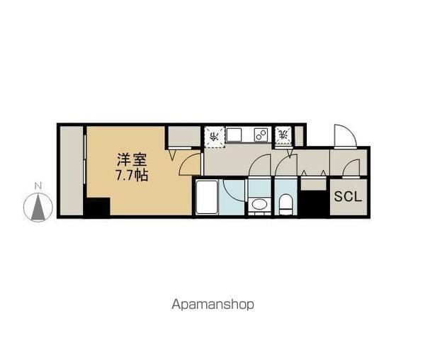 セイワパレス丸の内駅前プレミア(1K/10階)の間取り写真