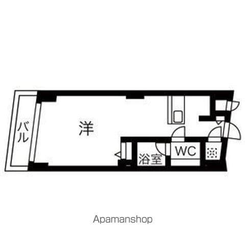 NBM則武(ワンルーム/9階)の間取り写真