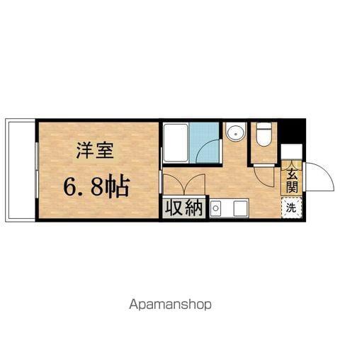 CS13 SAITOU(1K/1階)の間取り写真