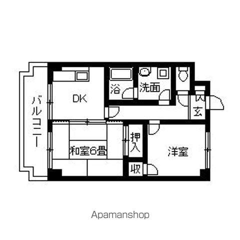 日神パレステージ志村坂下 1階階 間取り