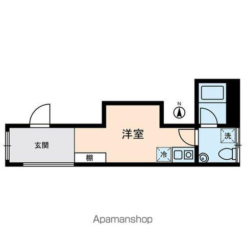 KOSTIC MINOWA(ワンルーム/3階)の間取り写真