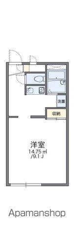 レオパレスVENUS(1K/2階)の間取り写真