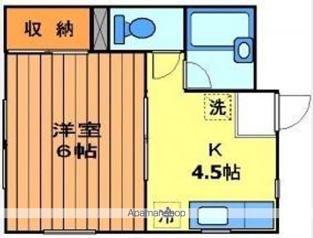 フローレンス目白(ワンルーム/2階)の間取り写真