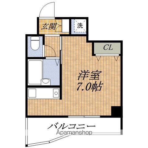 NH新大阪(ワンルーム/2階)の間取り写真