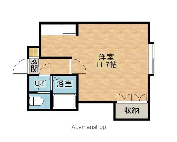 文京台レジデンス2(ワンルーム/3階)の間取り写真