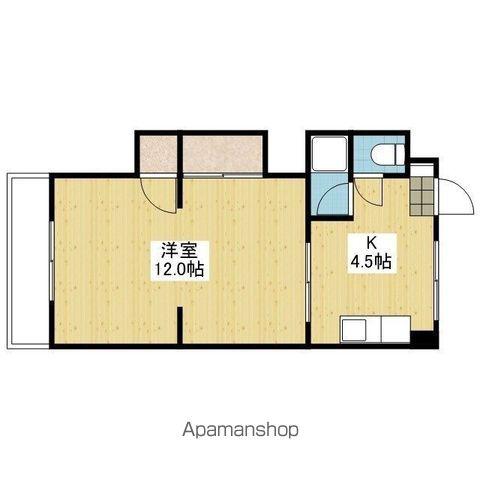 EARTH IZUMI(1K/3階)の間取り写真